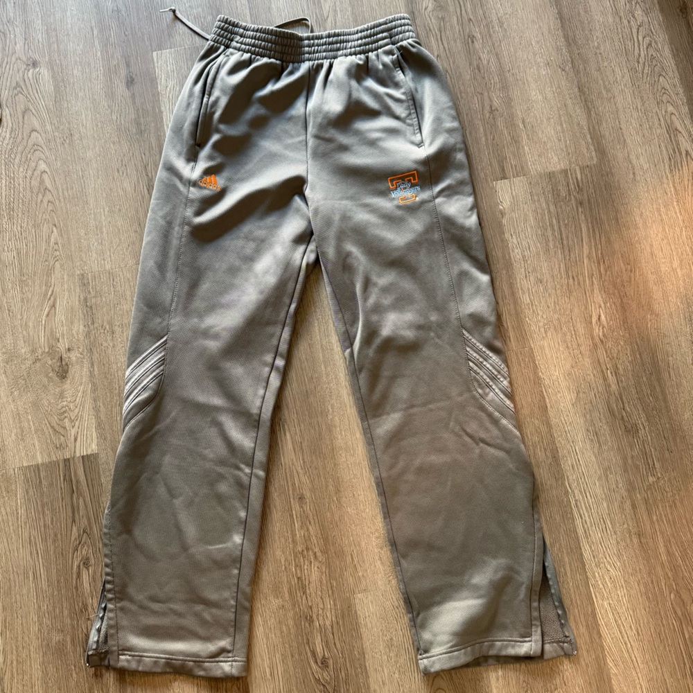 Lady Vols Adidas Gray Fleece Track Pants